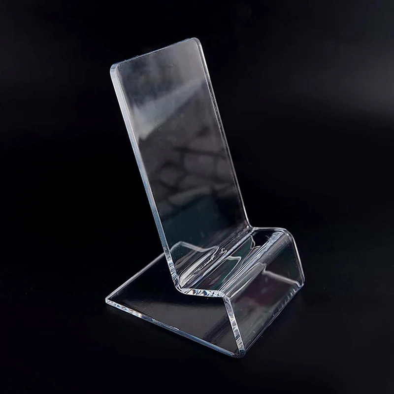 Acrylic Plastic Transparent Stand Shelf Window Counter Display Showcase For PSV Game Console Phone Holder Tablet Bracket Tray