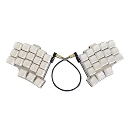 Split Ergonomics 35 Layout Hot-swappable Mechanical Keyboard RGB QMK VIAL All key rogrammable Mini Independent Gaming Keyboard