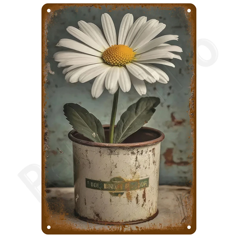 Retro Wandkunst Blechschild Innen Outdoor Ästhetisches Zimmer Vintage Home Decor Artikel Dekoration Luxus Metallschild Poster Platten Bar – Detail 16