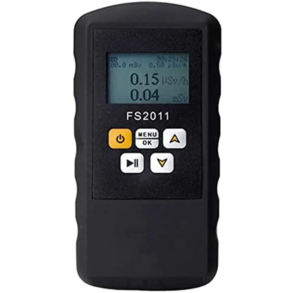 

Nuclear Radiation Detector Handheld Portable Geiger Counter Dosage Alarm Device Dosimeter Monitor Digital Meter Accuracy