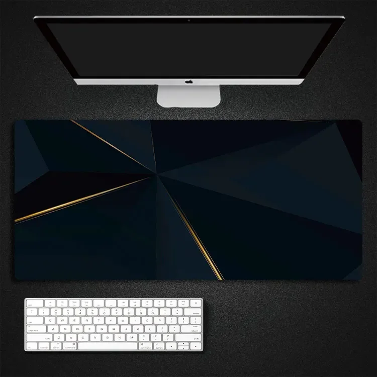Geometry Large Mouse Pad Oversized XXL Game Desk Pad Computer Keyboard Pad Student Writing Desk Mousepad 900x400 Table Cushion