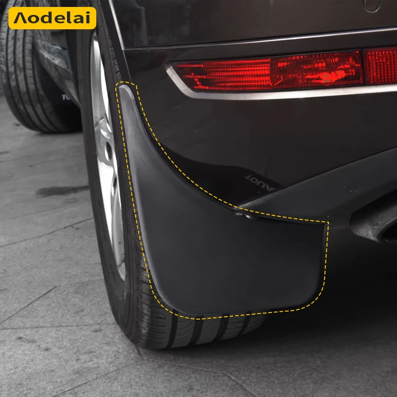 

4Pcs Car Mud Flaps Splash Guards For Volkswagen VW Touareg 2011 2012 2013 2014 2015 Auto Front Rear Mudguards Fender Accessories