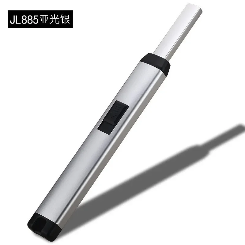 Encendedor de Metal, pistola de encendido de arco de pulso inteligente, encendedor eléctrico con carga USB, encendedor de campo de cocina, herramienta de encendido portátil a prueba de viento