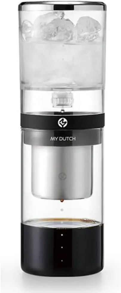 

MY DUTCH M550 Cold Brew Dutch Drip type coffee maker hand drip coffee making & Simple English User's Guide (Black)