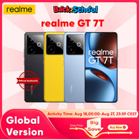 realme GT 7T Smartphone 5G 2025 New MediaTek 8400-MAX 7000mAh Titan Battery 120W Ultra Charge 6.8'' 120Hz Display Global Version