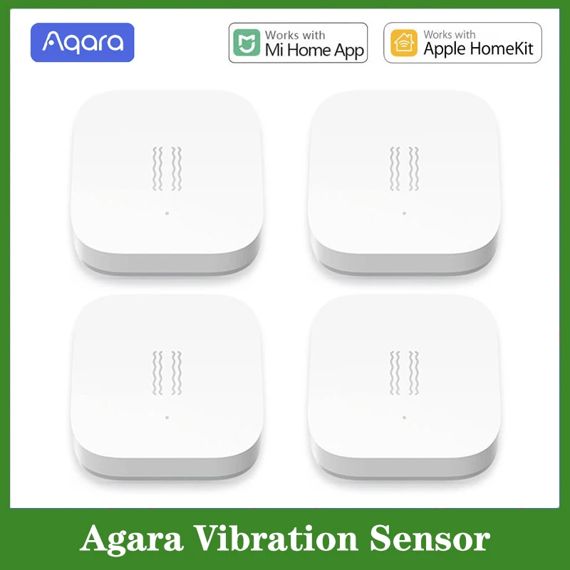 Aqara Vibration Sensor Zigbee Motion Shock Sensor Detection Alarm Monitor Built-in Gyro For Home Safety for Mi Home App