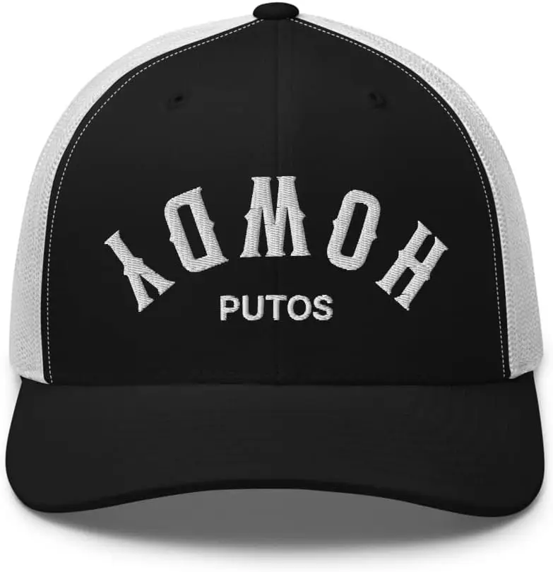 

Перевернутая сетчатая шляпа дальнобойщика Howdy Putos с вышивкой