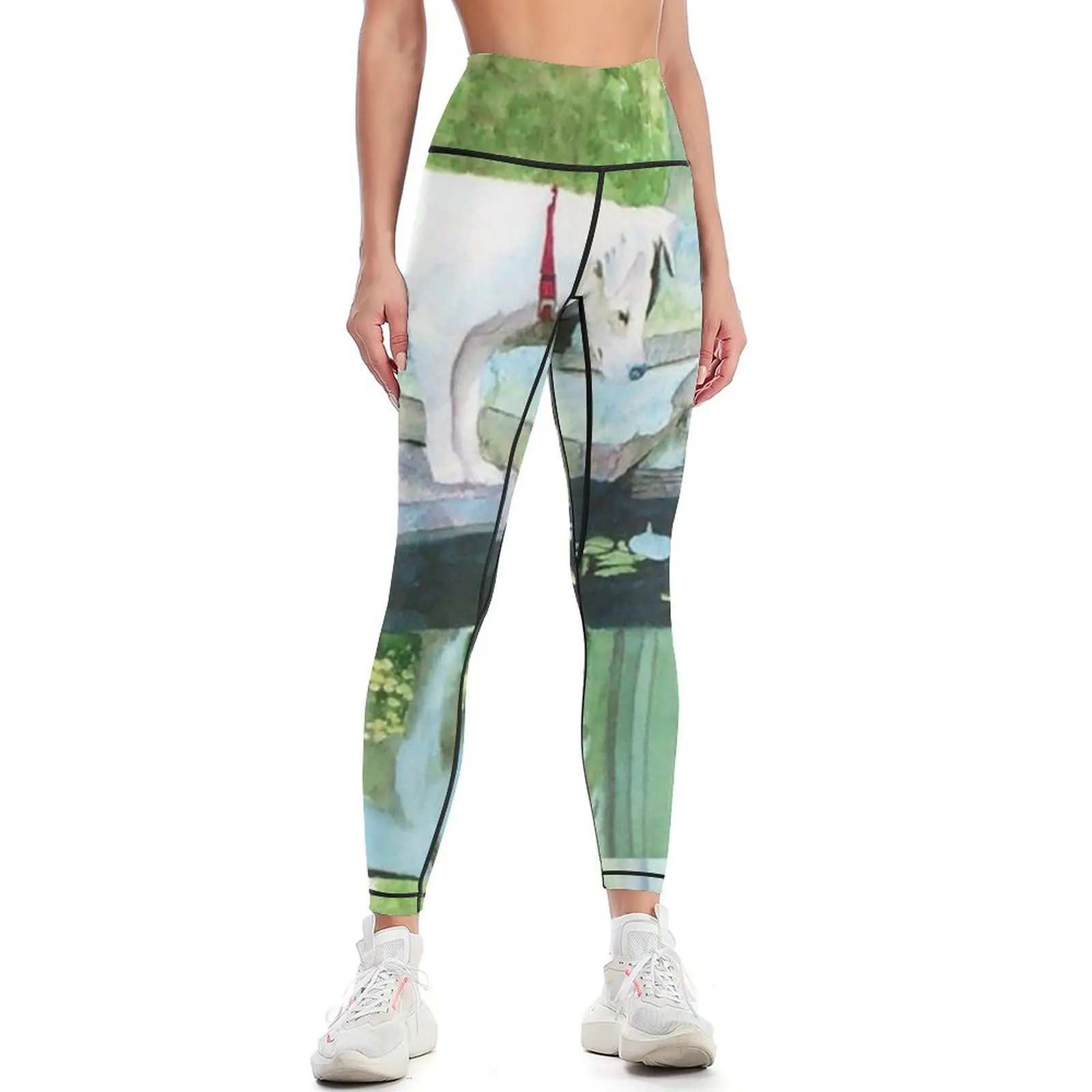 Jack Russell Terrier Lucy Leggings Fitness clothing sports for gym sportswear woman gym 2024 Women's sportswear Womens Leggings