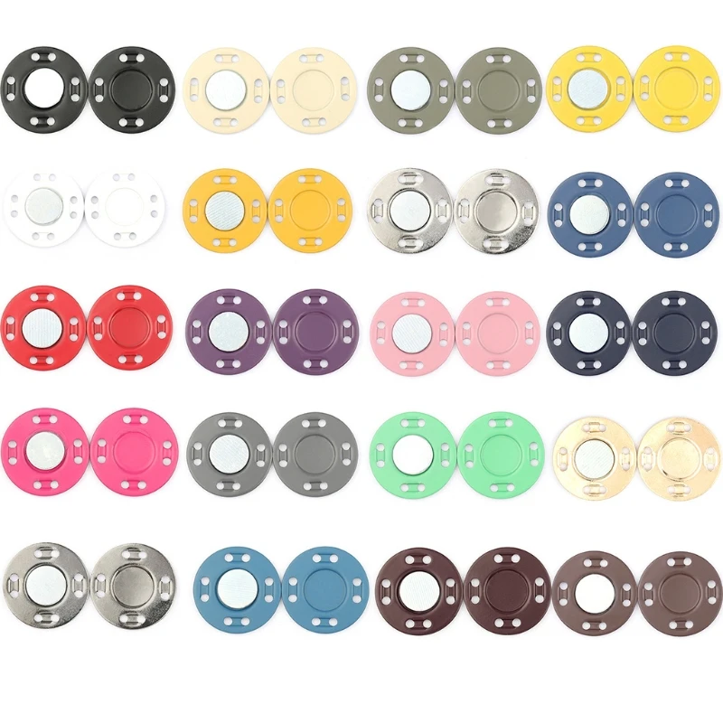 Colorful Coat Buttons 1Pair for DIY Clothing Decoration Supplies
