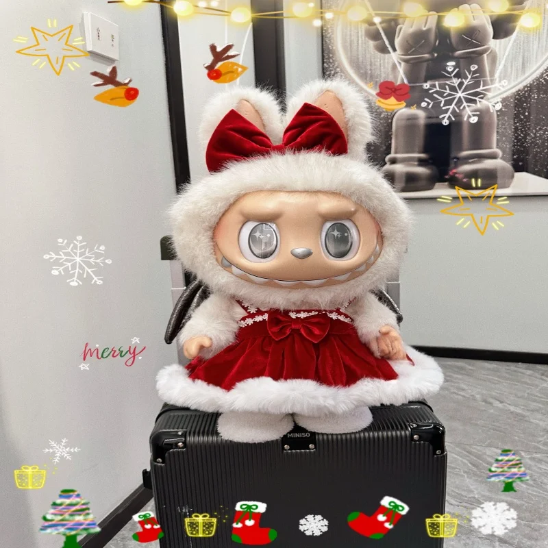 

Одежда для куклы Labubu 58 см: Новинка, Оригинальная одежда для куклы Labubu, Рождественская одежда Zimomo, Большая одежда для куклы Labubu, Одежда для куклы-младенца