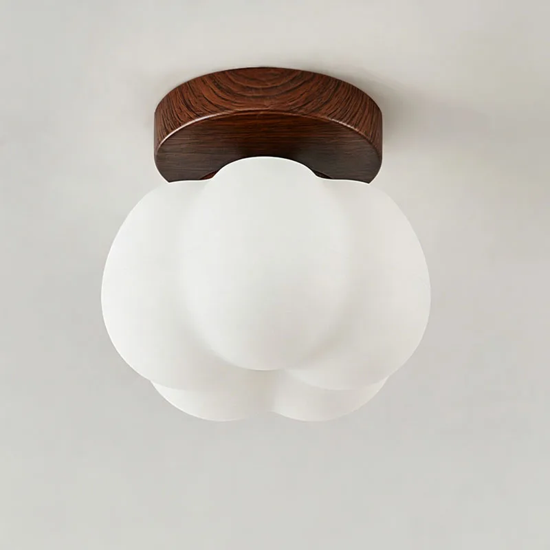 Minimalist Ceiling Lamps Balcony Corridor Living Room Bedroom Light Clouds Cotton Decoration Indoor E27 Lighting Fixtures