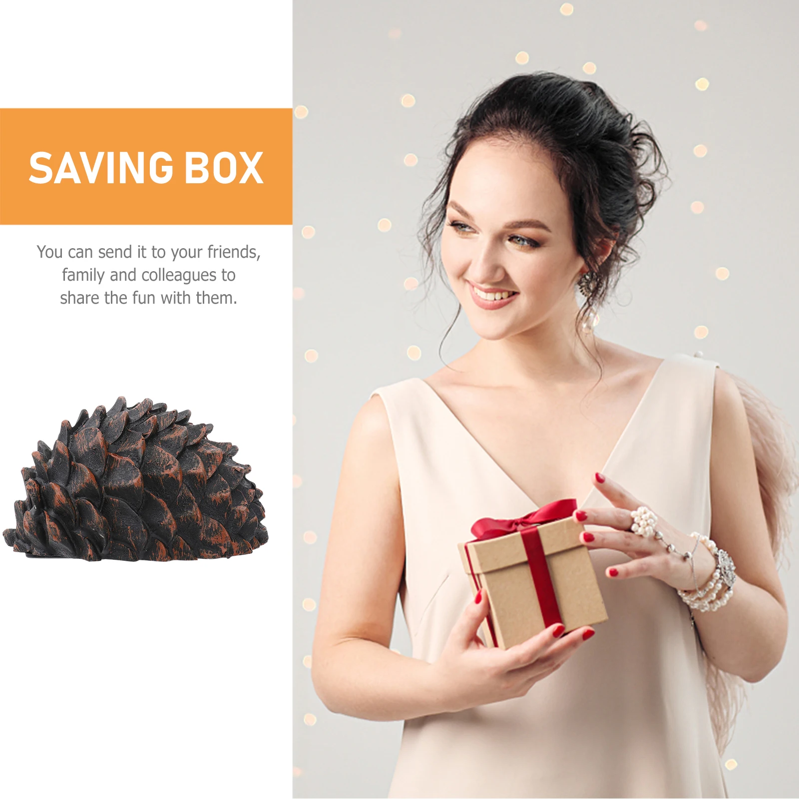 1 قطعة صندوق مفاتيح صامولة الصنوبر الراتنج تقليد الحجر في الهواء الطلق حاوية تخزين مقاومة للماء لحديقة ساحة المنزل حامل مفتاح مخفي آمن