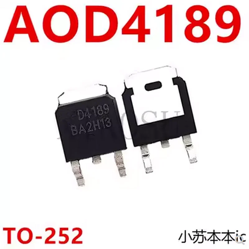 (10-20pcs)100% New original AOD4189 D4189 40A/40V TO252  Chipset