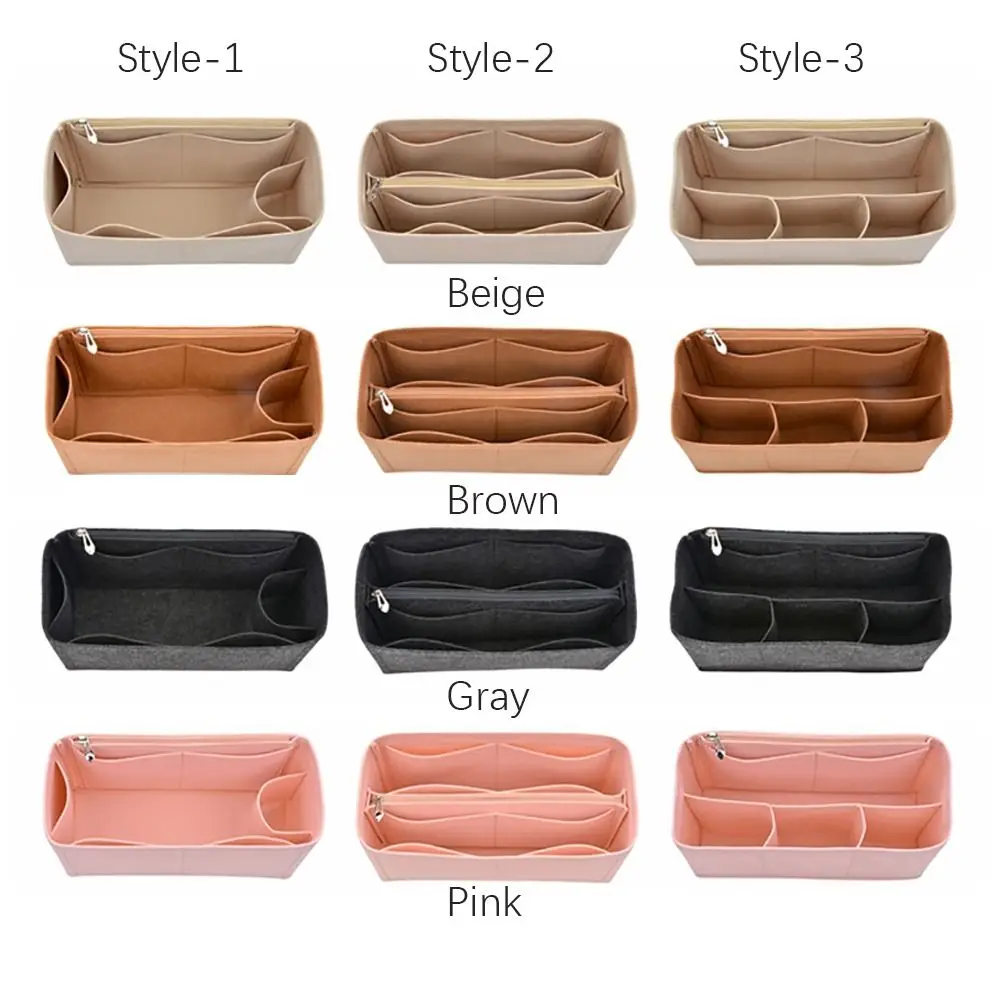 

Вкладыш-органайзер из фетра для сумки, внутренний органайзер для сумок-тоут, формовщик-органайзер для сумок Liz Visetos