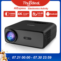 ThundeaL Full HD Projector TD97 Pro 1080P 2K 4K Video Portable Projector WiFi 6 Android Home Theater TD97Pro 3D Smart Proyector