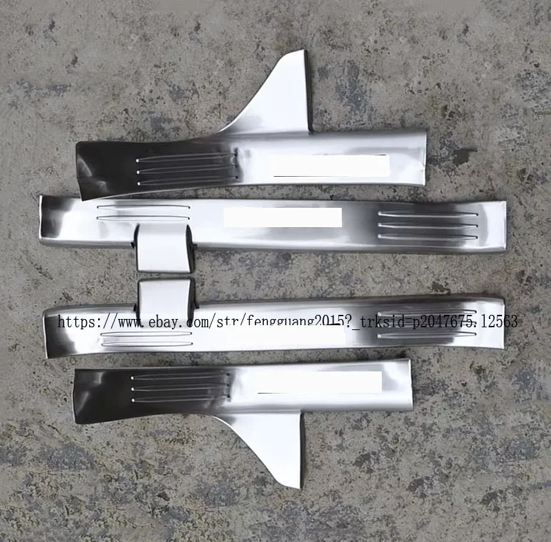 

Нержавеющие накладки на порог внутренней двери из нержавеющей стали для SUZUKI VITARA 2015-2017 гг., комплект из 4 шт.