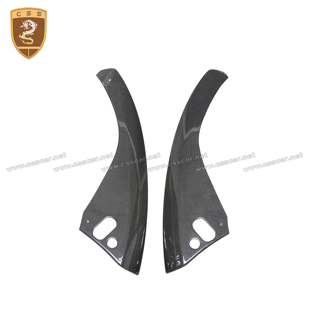 

Dry Carbon Fiber Car Front Deflector Spoiler For Ferrari 812 Diffuser Front Decorative Scratch Resistant Wing Car Splitter