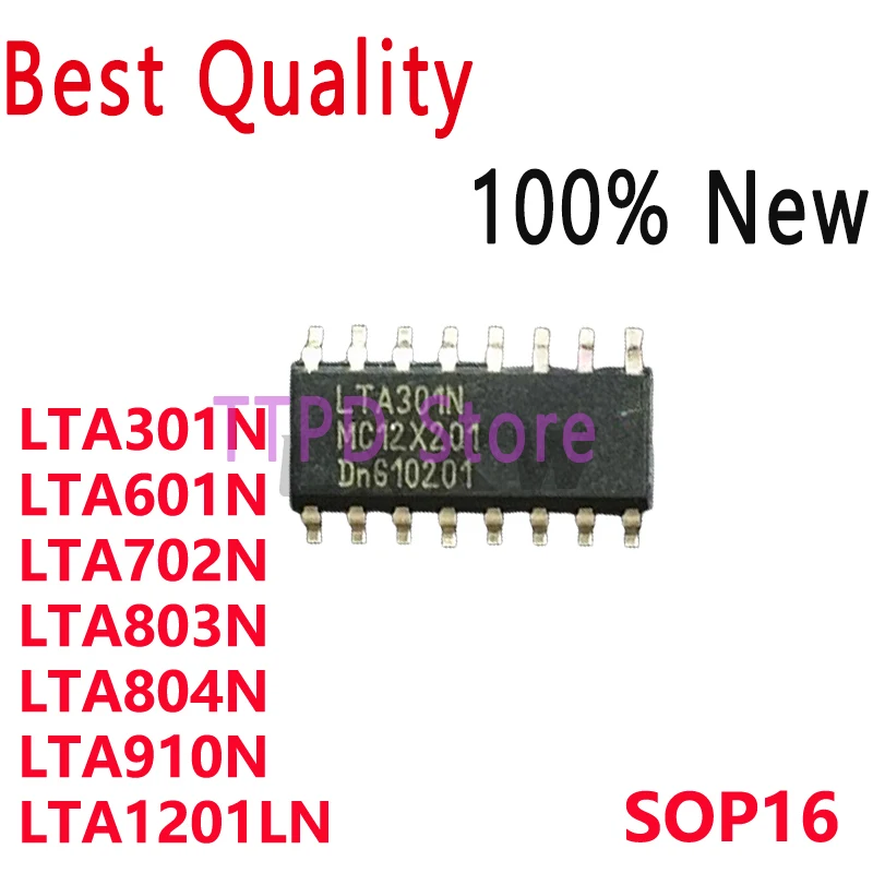 5/PCS New Original LTA301N LTA601N LTA702N LTA803N LTA804N LTA910N LTA1201LN SOP16 Power Source Chip In Stock