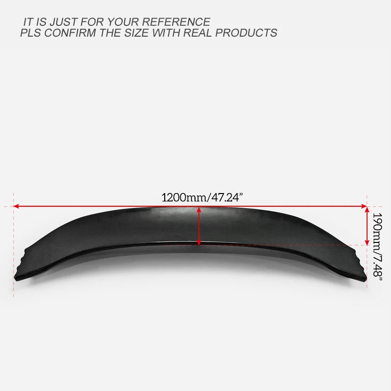 تشذيب شفرة جناح الجذع المصقول ، رفرف الجناح الخلفي لهوندا 17 على الطراز المدني R FK8 VRSAR1 ، فتحة 5 أبواب #6