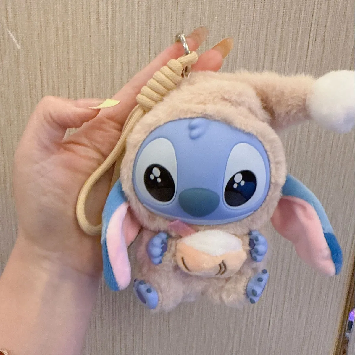 Disney Lilo Stitch manger quelque chose avant du sommeil série boîte aveugle mignon vinyle poupée Anime sac pendentif haute qualité jouet ornement cadeau