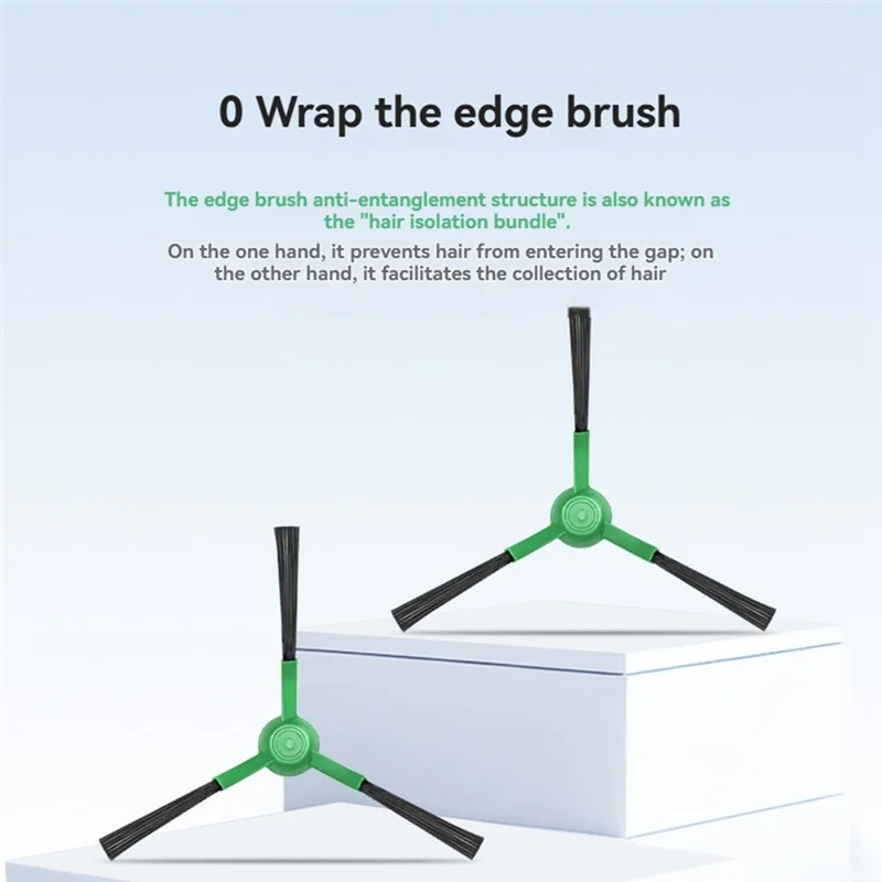 A05G-19PCS peças de aspirador de pó para irobot roomba plus 505 combo/405 combo-escova principal, escova lateral, filtros, almofada de esfregão, saco de pó