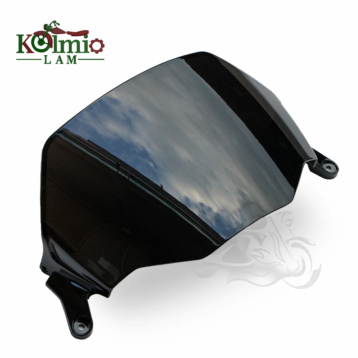 Fit For 2010 - 2011 Honda SH125 SH150 Motorcycle Windscreen Windshield SH150i SH125i Black / Gray view 4