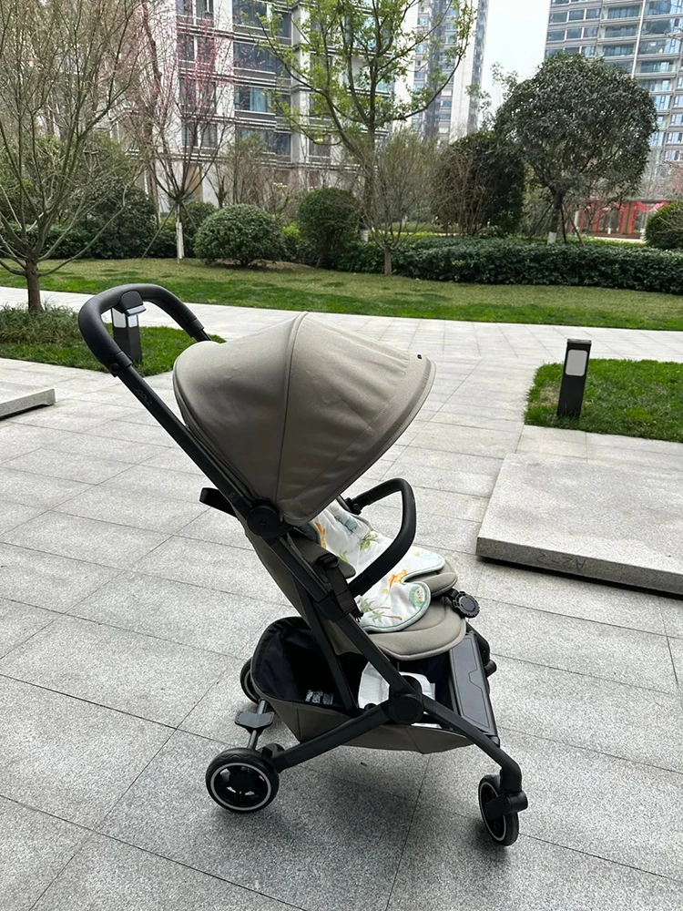 Kinderwagen-Stoßfängerleiste Passend für Joolz AER/AER+ PU-Leder Wasserdicht Verstellbare Stabile Armlehne Kinderwagen-Zubehör – Detail 9