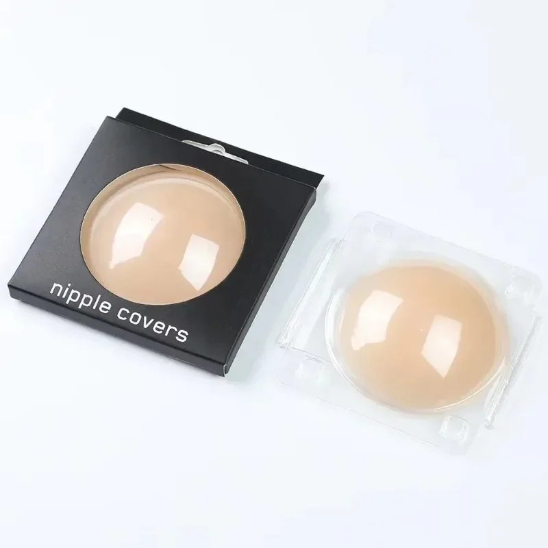No-glue Solid Nipple Covers Invisible Bra Thin Anti-protrusion Warm Sensation Anti-exposure Chest Stickers