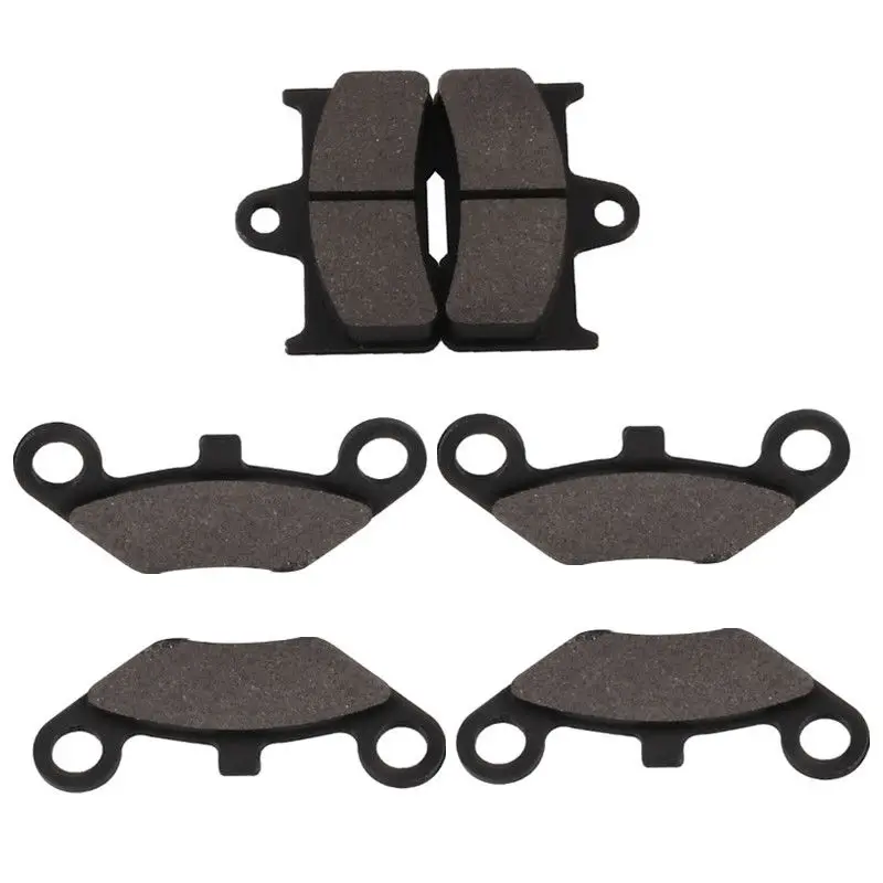 6 Pieces Brake Pad Semi Metallic Non Asbestos Front 4pcs+Rear 2pcs For CF Moto CF500 500CC CF 600 600CC X5 X6 X8 U5 ATV UTV Kit