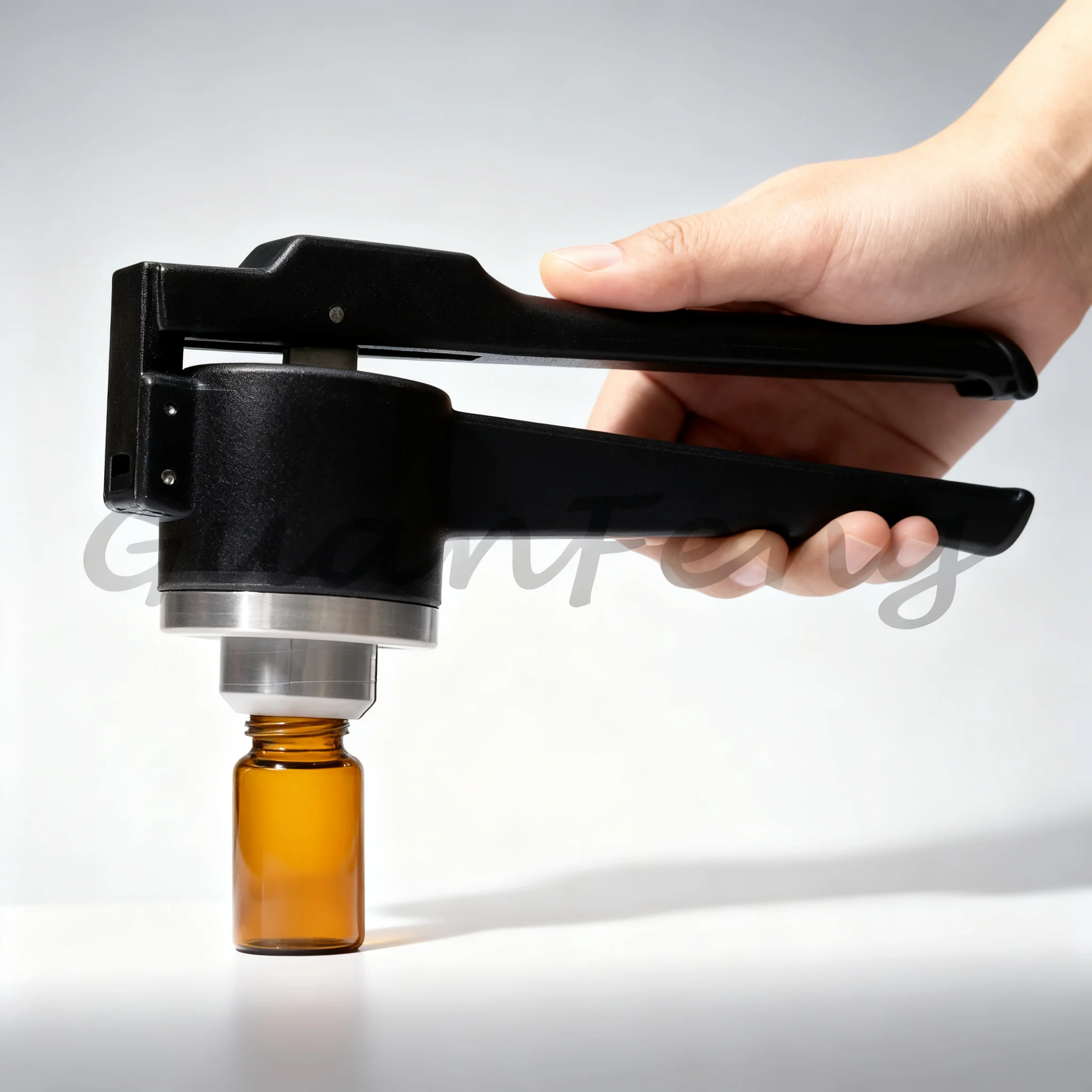 Full size 8-20 tooth manual glass bottle crimping tool, vacuum crimping sealing pliers, handheld capping tool for sealing