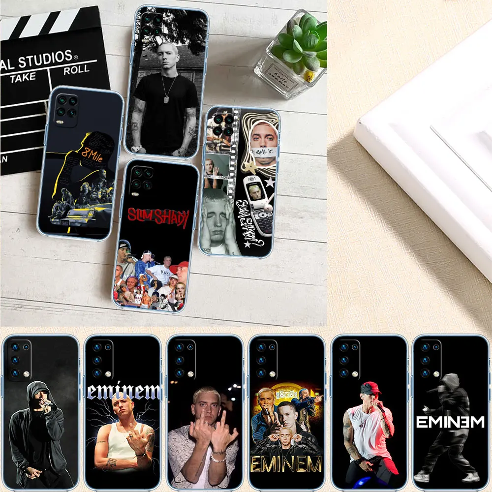 Funda Transparente Suave VY37 Eminem para Motorola Moto G7 G8 G9 G84 G85 G73 G24 G15 Z2 Play Power Plus