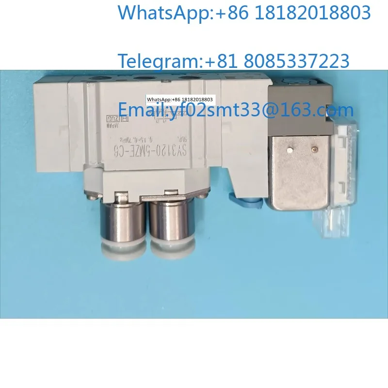 Multi-spec Pilot Air Solenoid Valve C6 C8 Thread Port SY5 Series,for Industrial Packaging Machinery Gas Switch Position Control