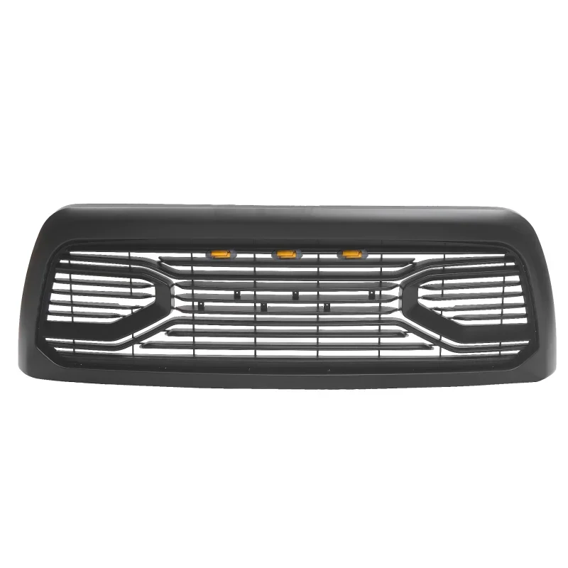 

Matte Black Car Grills Automotive Exterior Front Grille for RAM 2500 2010-2019 Big Horn style with LED Off-Road Accessory JOLY