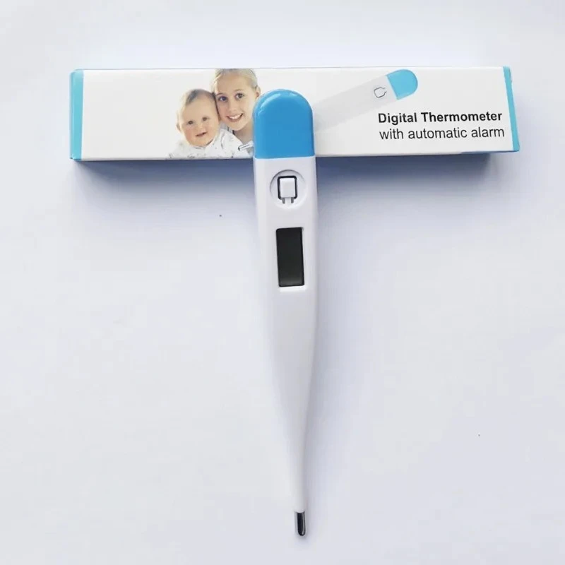 1pc Home Digital Thermometer Portable Electronic Accurate Thermometer Fever Cold Underarm Oral Body Head Healthy Care