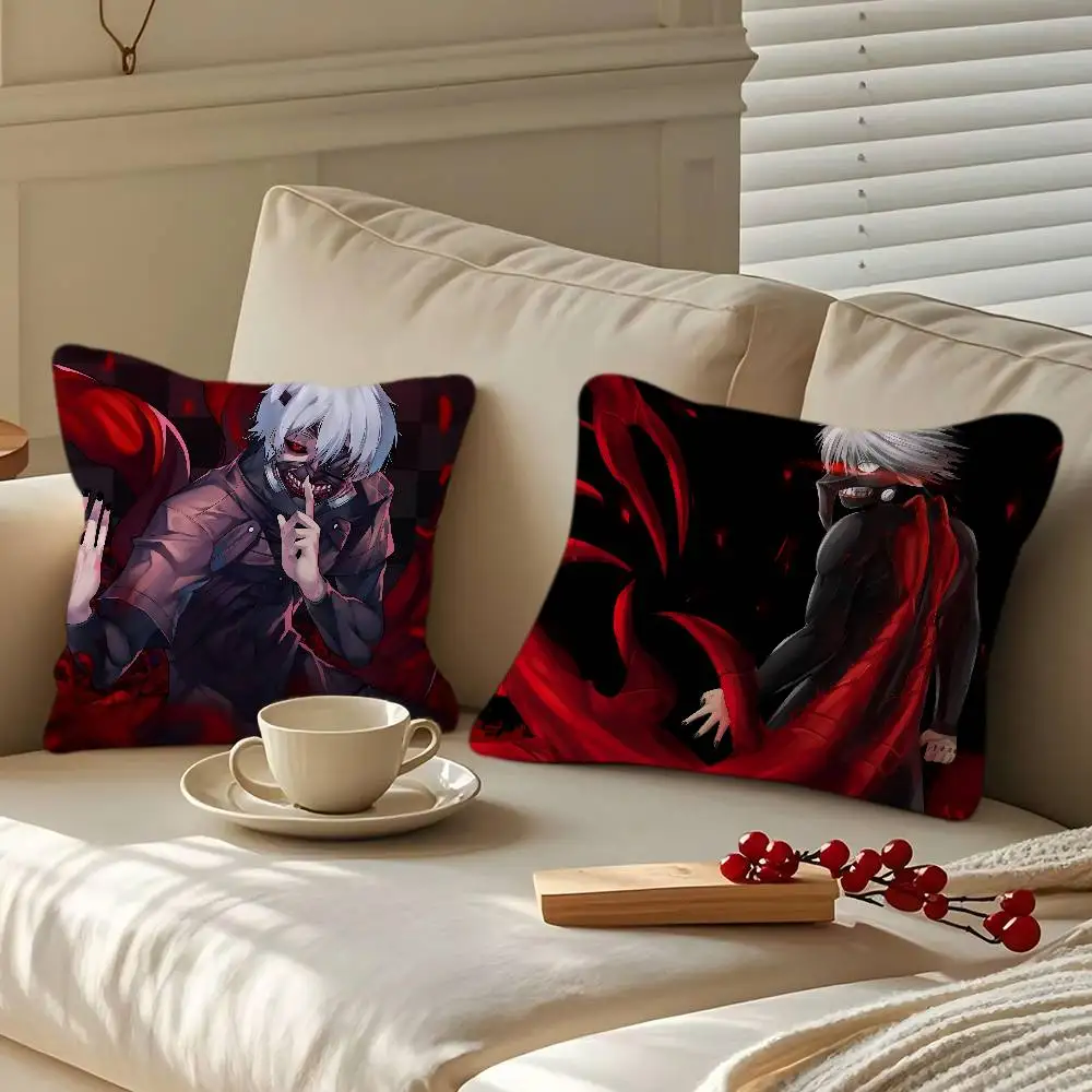 طوكيو الغول K-Kaneki-كين غطاء الوسادة 30x50 البوليستر وسائد أريكة وسائد رمي الزخرفية ديكور المنزل غطاء وسادة