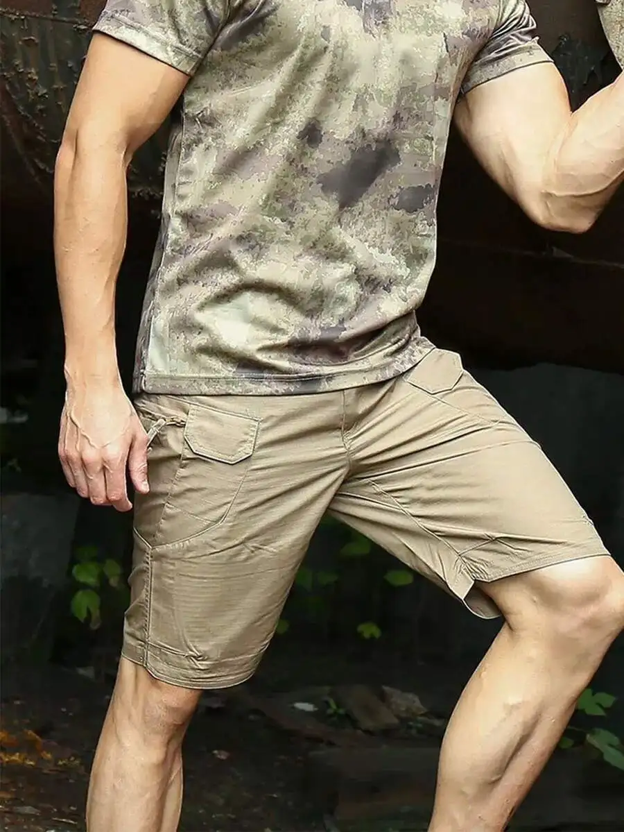 

Mens Cargo Shorts Breathable Quick Dry Multi Pocket Tactical Work Shorts