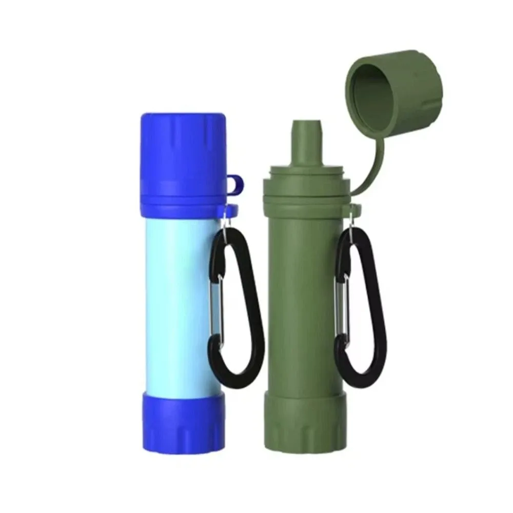 

Mini Mini Water Filter Straw Purifier Direct Drinking Purification Water Filter Portable Survival Drinking Water Filtering Straw
