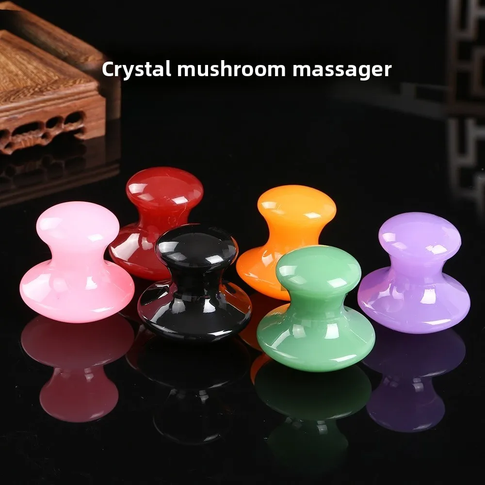 

Инструмент Crystal Mushroom Gua Sha — массаж меридианов лица и тела для релаксации и омоложения кожи