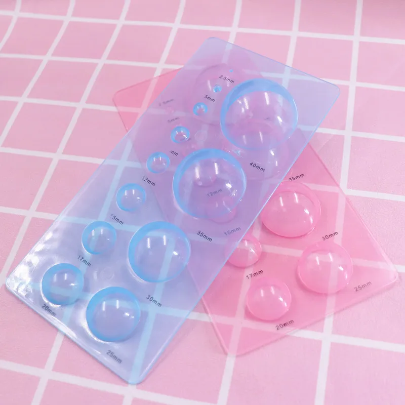 Pottery Ceramic Clay Flowers colour modulation Measure taking device Semicircle DIY Quilling Paper Deluxe Quilled Create Tool - Image 2