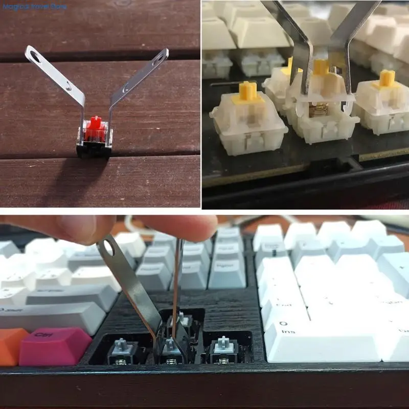 N2UB Aluminum Alloy Suction Switch Opener for Keyboard Gaming Gamer Enthusiasts Kits
