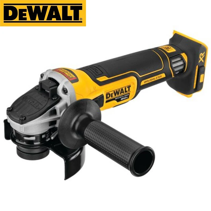 Dewalt-rebarbadora Recarregável Máquina de Corte sem Escova Polidora de Mão Ferramenta Bare 20v 41 Slide Switch 125 mm Dcg405