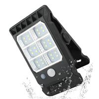 Clip On Solar Lights Outdoor Smart Sensor Security Umbrella Light 3 Modes Lamp Wall Decoration For Umbrella Camping Patio Gate