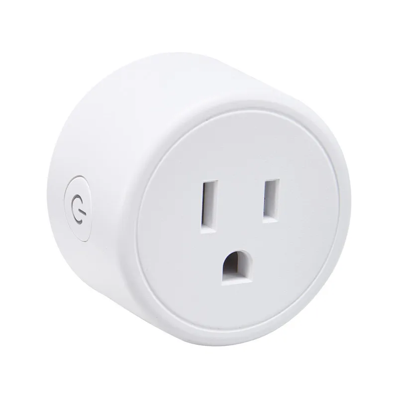 WiFi smart plug Tuya American socket mobile application remote ALexa audio wireless control