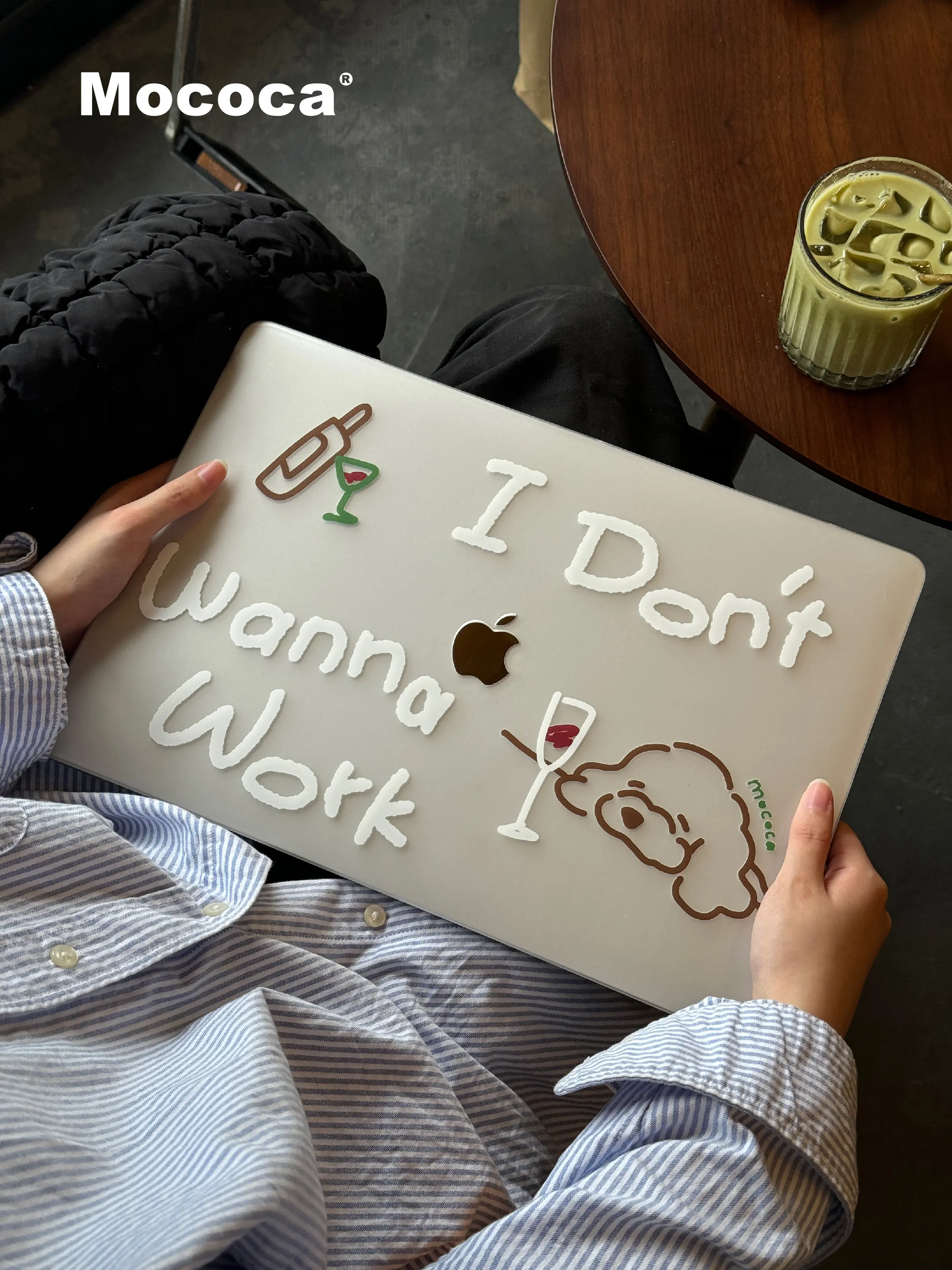 Cartoon Printed Puppy Case for Macbook Air 13.6 M5 M1 Pro 14 M4 Air 15.3 13 M3 15 M2 Mac Cover A3113A2681 A2442A2941 Anti-Scratc