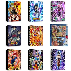 Kawaii Anime New Dragon Ball Card Collection Book Gra planszowa Kolekcja kart Książka karciana Son Goku Vegeta Książka karciana Prezenty festiwalowe