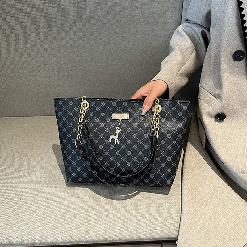2024 Herbst und Winter Neue Presbyopie-Handtasche Schultertasche Große Kapazität Einkaufstasche Damentasche – Detail 14