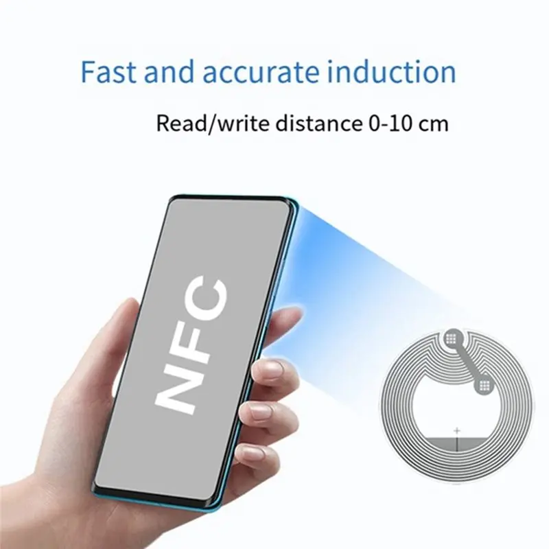 -11월 유니버설 라벨 NFC NTAG 213 NFC 스티커 500개 13.56Mhz ISO14443A NTAG 213 모든 NFC 지원 휴대폰용