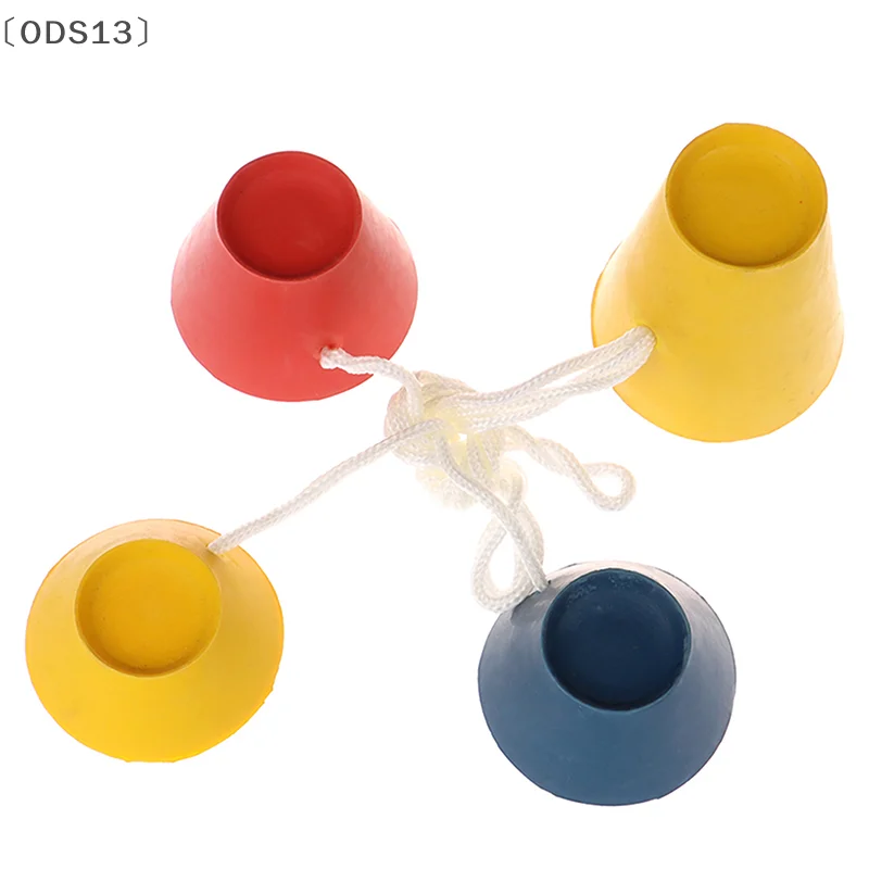 

〔ODS13〕4 in 1 Rubber Golf Tees Set Different Heights Winter Durable with Rope for Home Driving Range Practice