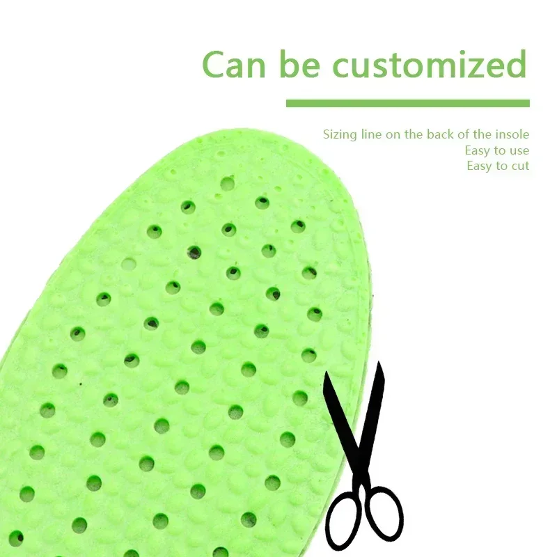 1 Pair 4D Orthopedic Running Insoles with Arch Support High-Quality Sports Shoe Inserts for Comfortable Running Foot Care Pads