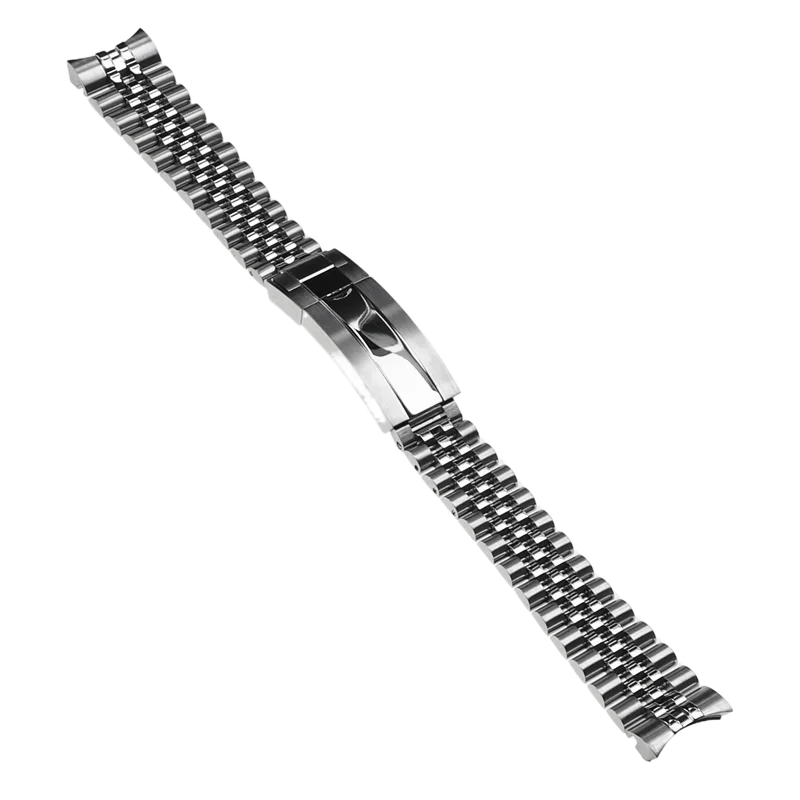 20mm Presidential Millennium High Quality Stainless Steel Strap Wristband for Sub Log Waterproof  NH35 Watch Case